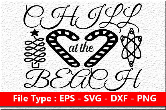 Beach Quote Design for Crafts and Graphics
