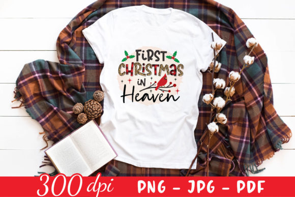 First Christmas in Heaven Graphics for Local Business Branding