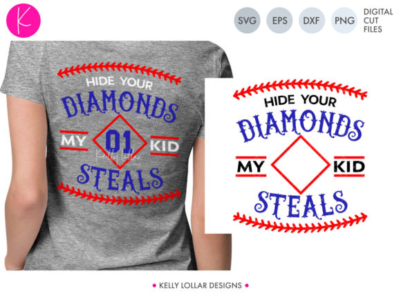Hide Your Diamonds My Kid Steals Graphics for Blog and Website Use