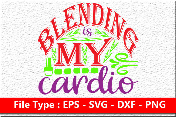 Makeup Bundle Quote Design: Blending Is My Cardio