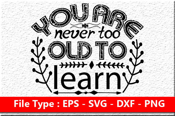 Motivational Quote Design You Are Never